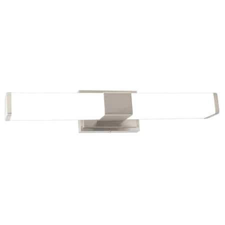 Westgate 24in Architectural LED Multi-CCT Vanity Light with Tube PC Lens LVC-24-MCT5-BN